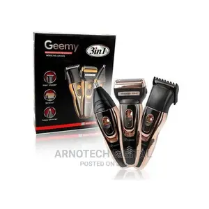 Geemy 3in1 Rechargeable Electric Shaver