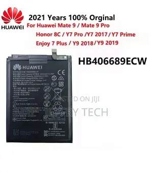 Huawei Y9 2018 , Y9 2019 Battery Replacement With 4000mah Ca