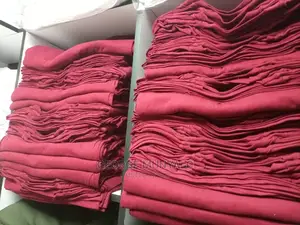 Maroon Cotton Plain T-Shirts