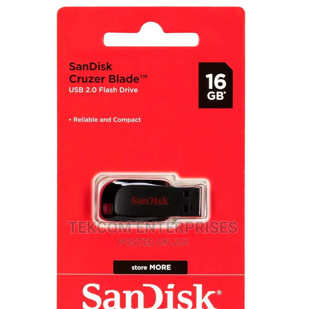 Sandisk Cruzer Blade 16GB USB 2.0 Flash Drive