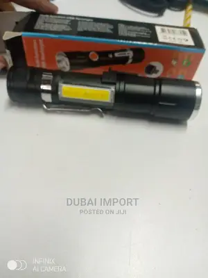 Rechargeable LED Flashlight Zooming Torch
