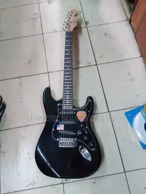 Fender Black Guitar