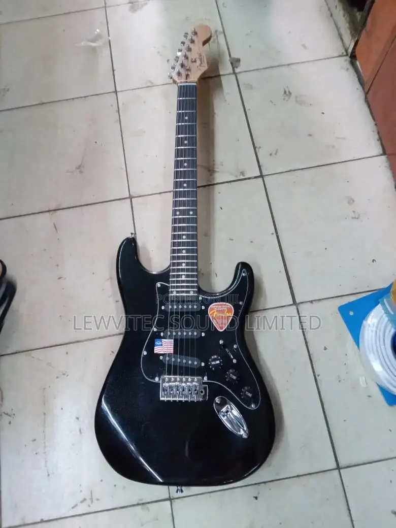 Fender Black Guitar