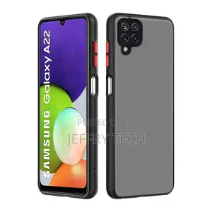 SAMSUNG GALAXY A22- 4G, Translucent With Camera Protection