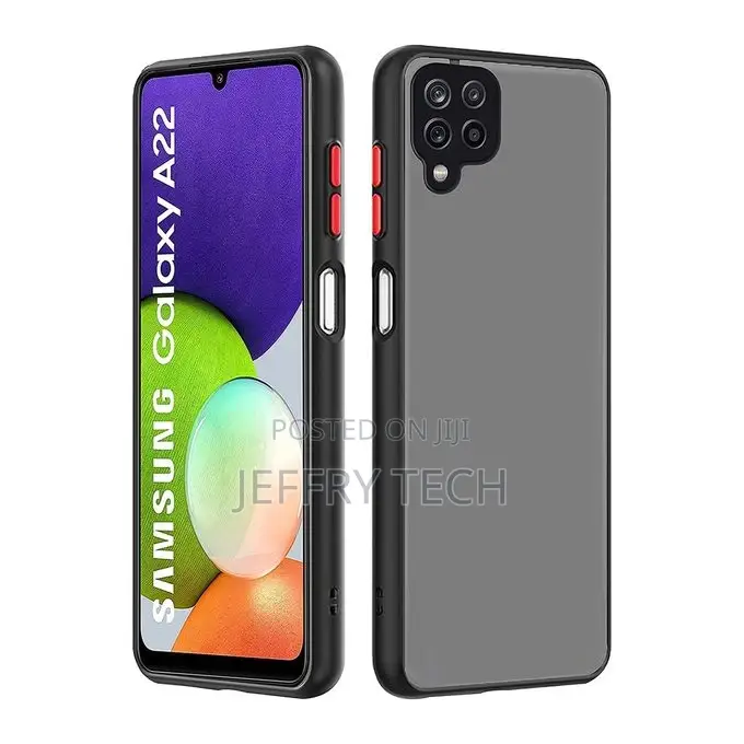 SAMSUNG GALAXY A22- 4G, Translucent With Camera Protection