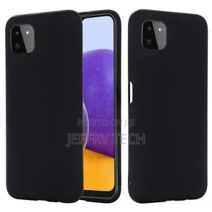 Amsung Galaxy A22 5G Solid Color Liquid Silicone Dropproof F