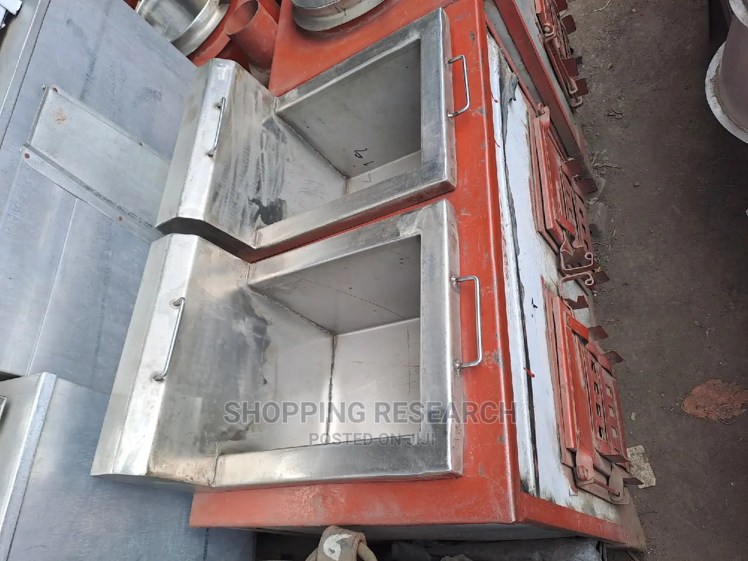 Firewood Chips Fryer Double-Energy Saving Jiko Type