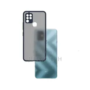 Hard Cover Phone Case for Infinix Hot 10T - Black
