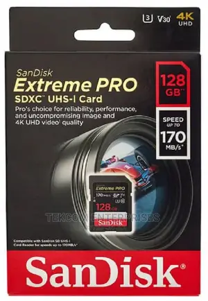 Sandisk Extreme Pro 128gb