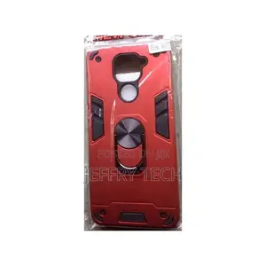 Ring Cover Phone Case for Redmi Note 9 Red