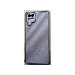 Silicon Cover Phone Case for Samsung Galaxy A12 Black
