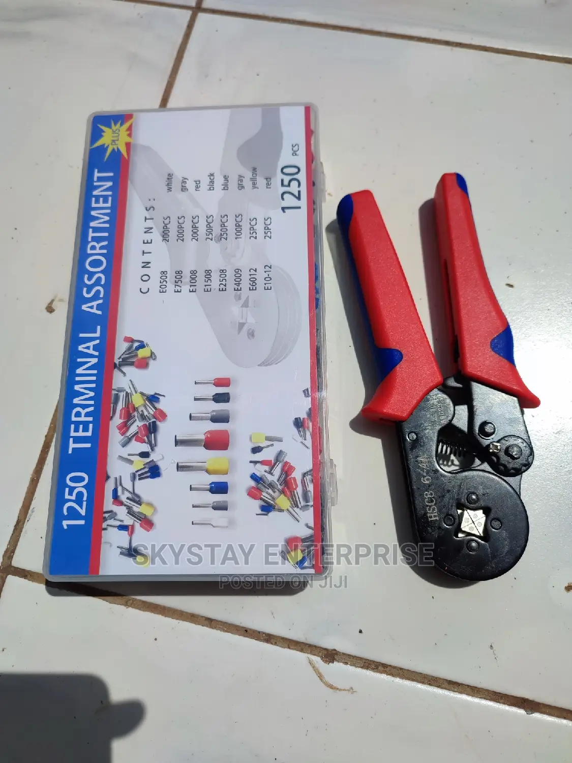 Wire Terminal Crimping Tool