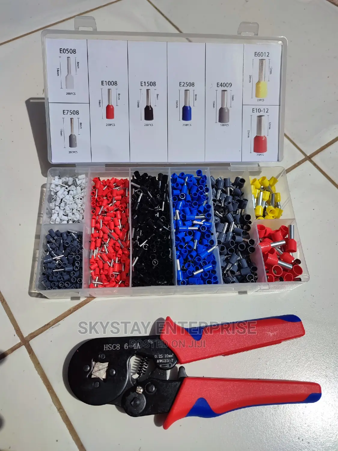 Wire Terminal Crimping Tool