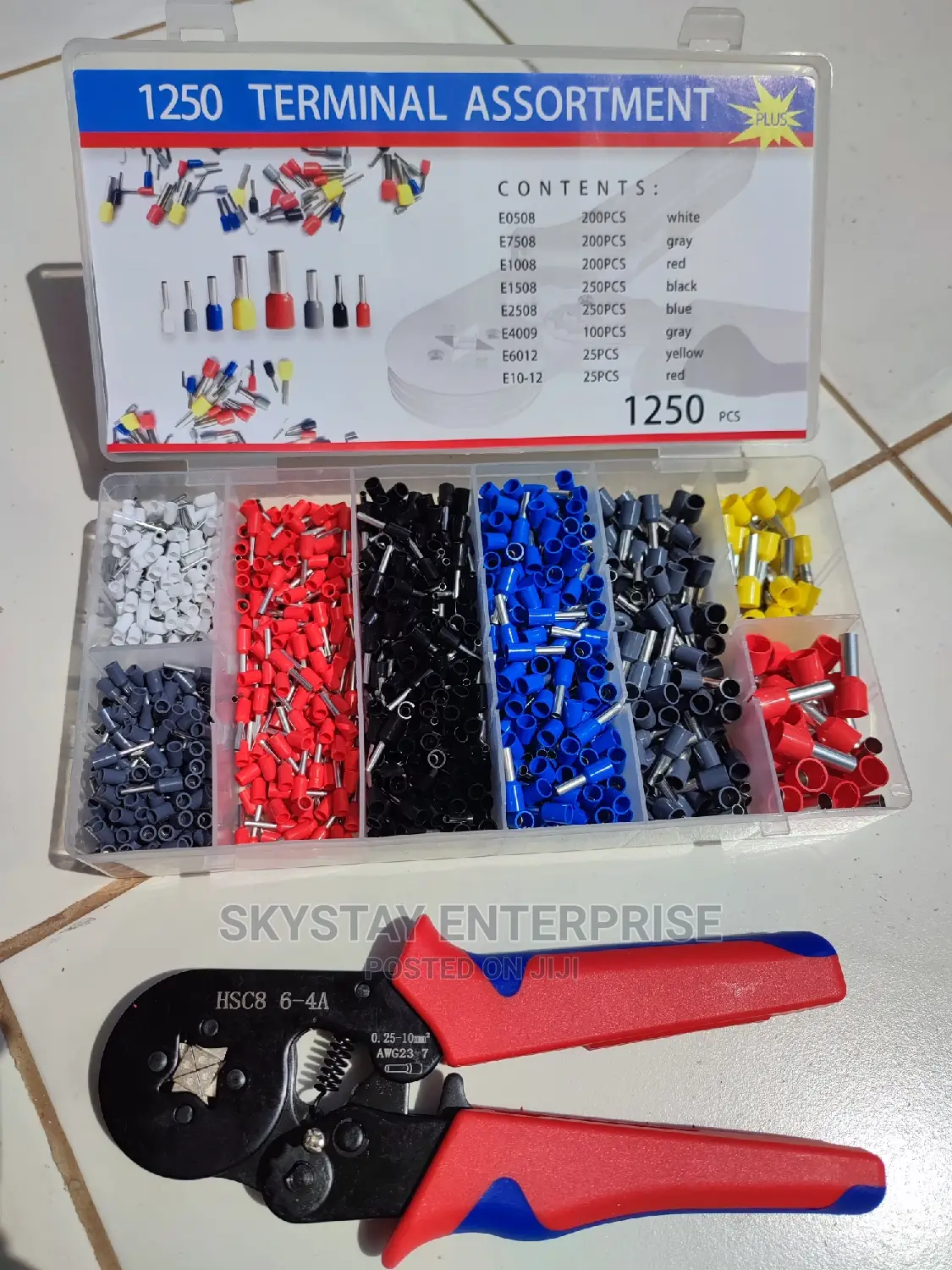 Wire Terminal Crimping Tool