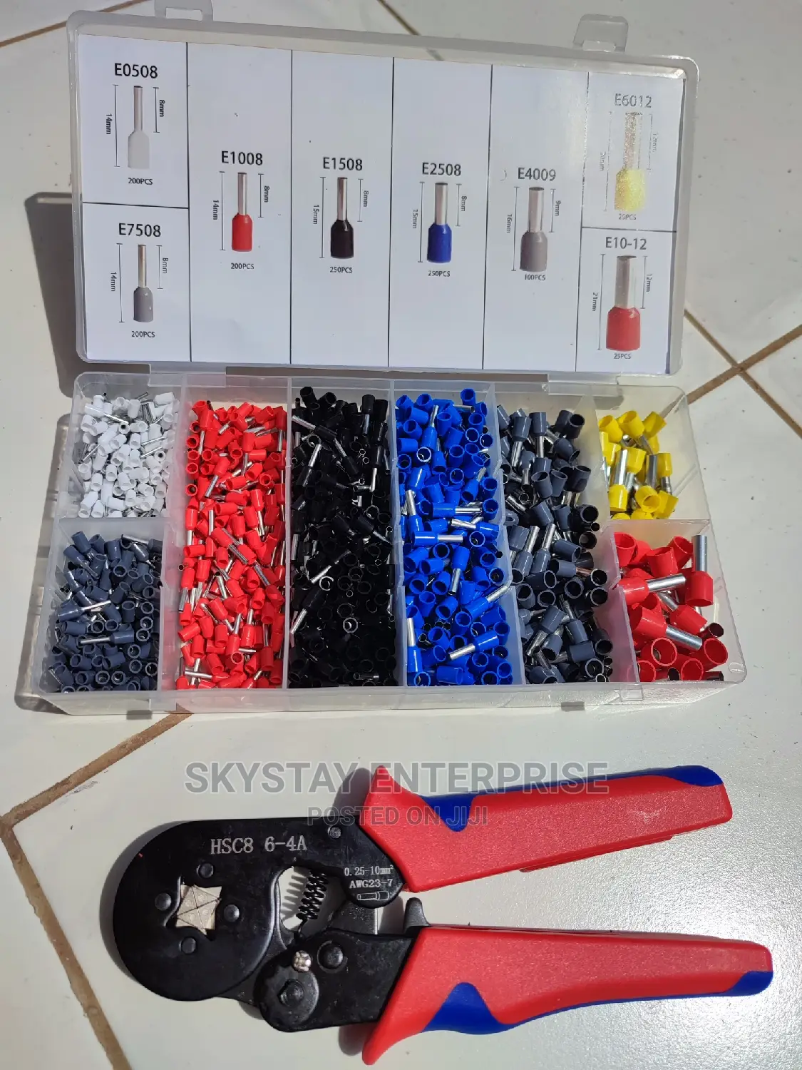 Wire Terminal Crimping Tool
