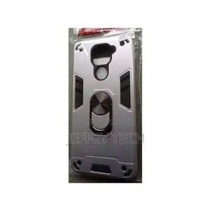 Ring Cover Phone Case for Redmi Note 9 Light Silver