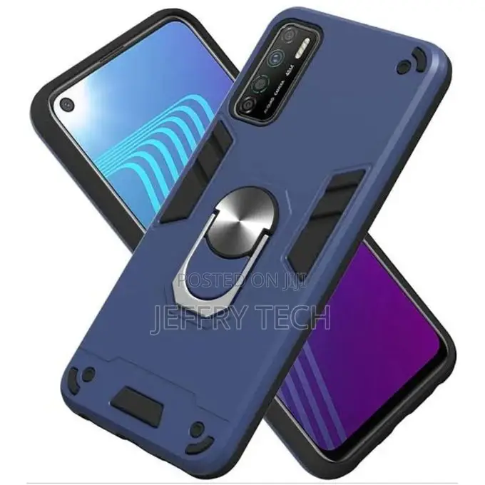 Heavy Duty Ring Case Tecno Spark 8p