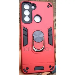 Heavy Duty Ring Case Tecno Pop 5 Pro