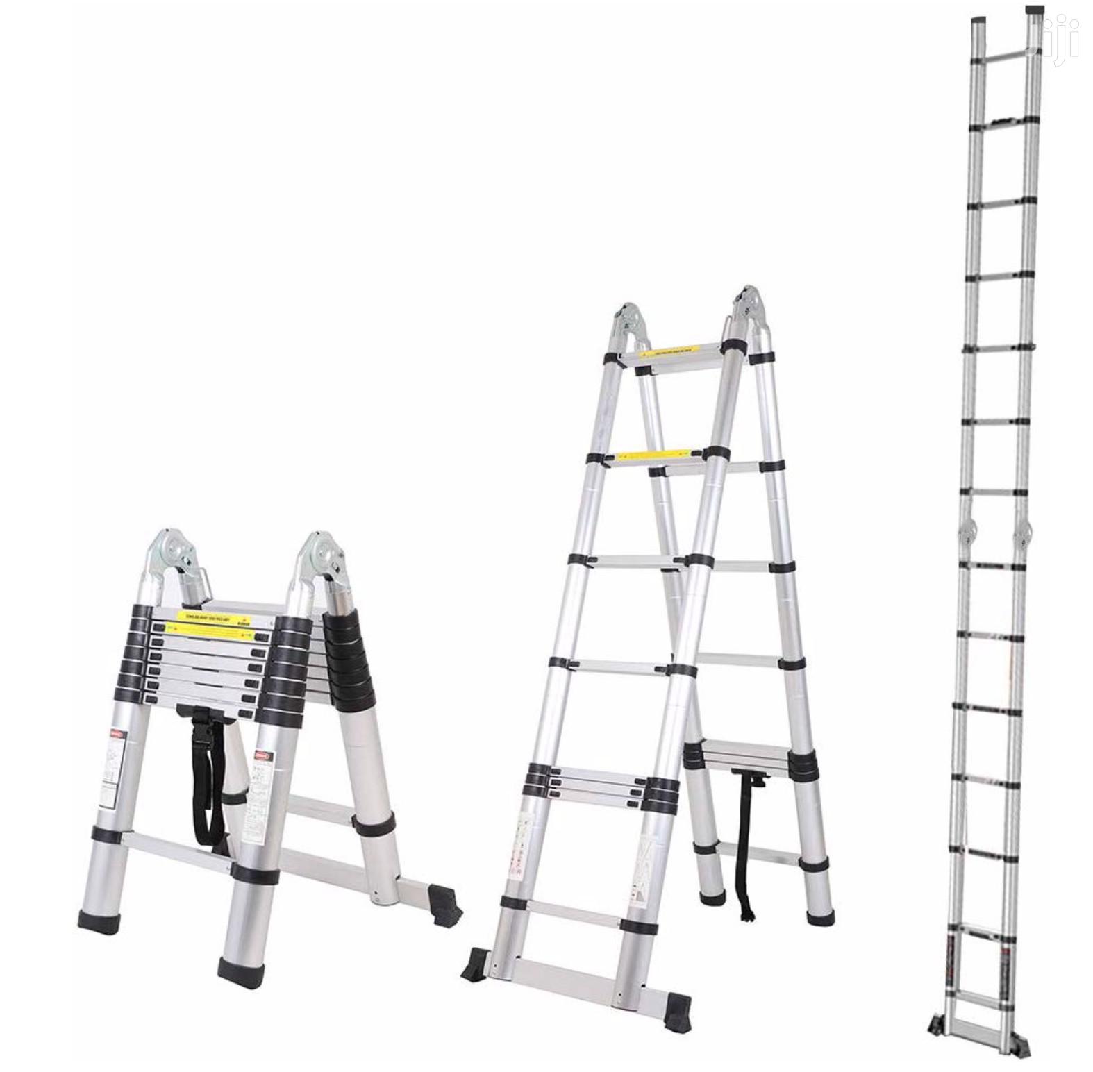 Telescopic Ladder 5M Double Telescopic Ladder 16FT Height