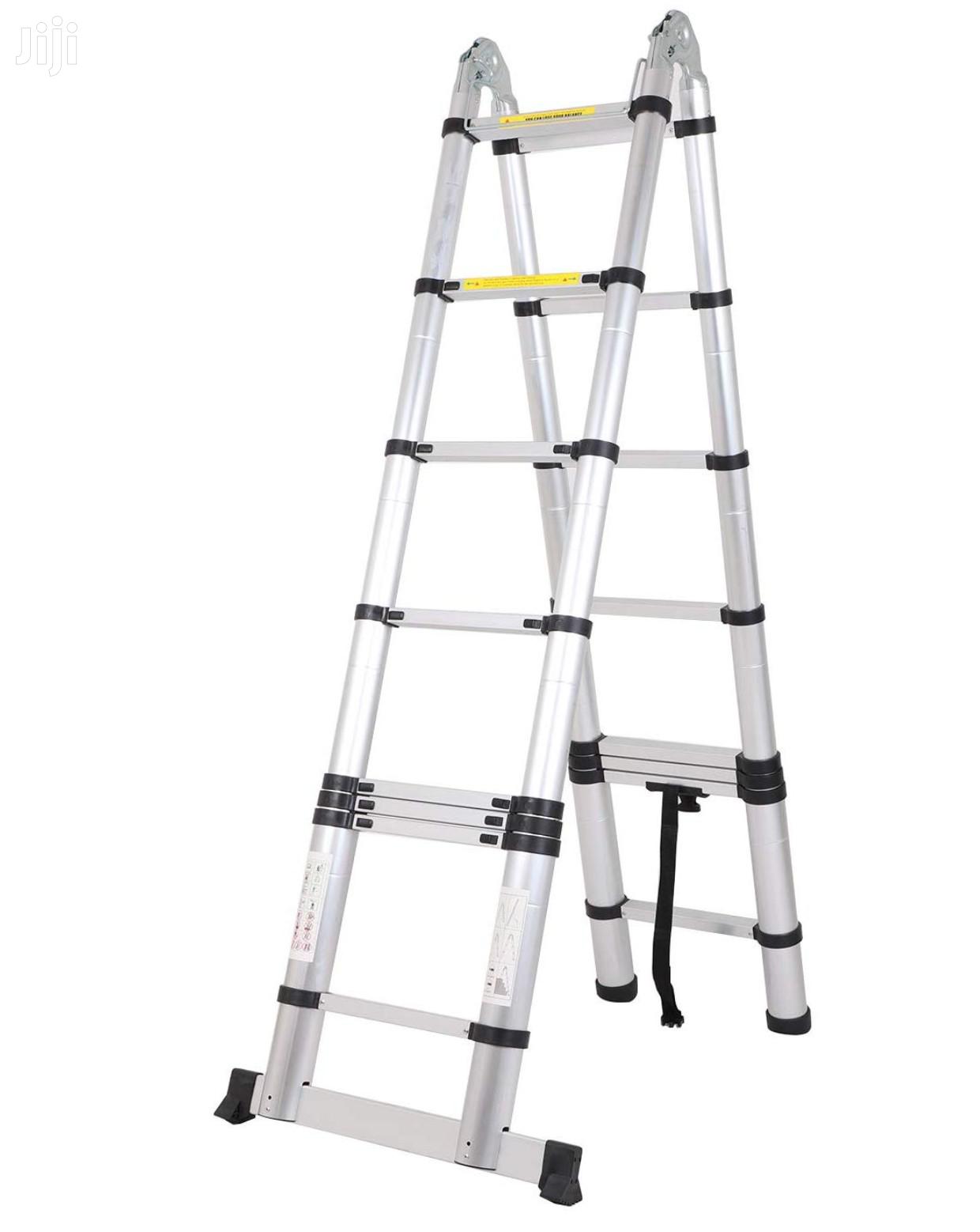 Telescopic Ladder 5M Double Telescopic Ladder 16FT Height