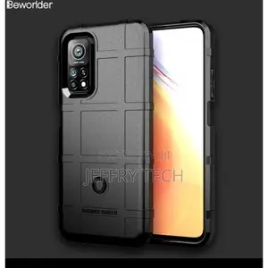 Black Amour Case for Xiaomi MI 10T Cover (Black Cover)