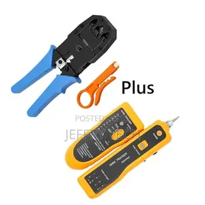AICO RJ45 Network Crimping Tool, Cable Tester, Stripper