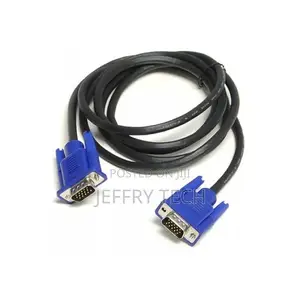 Generic VGA Cable Male to Male - Black Blue 1.5M