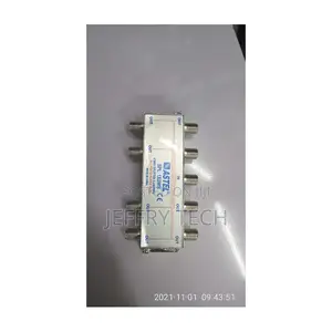 Astel 8 Way Satellite Antenna Cable TV Signal Splitter Distr