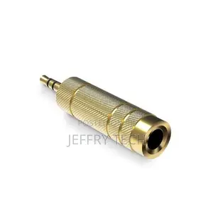 Generic 3.5mm Male to 6.5mm Female Jack Plug Microphone MIC