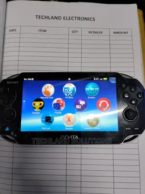 Black SONY Ps Vita /Playstation Vita With 10 Games