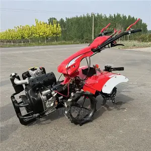Four-Drive Diesel Plowing Machine Ditching Plough