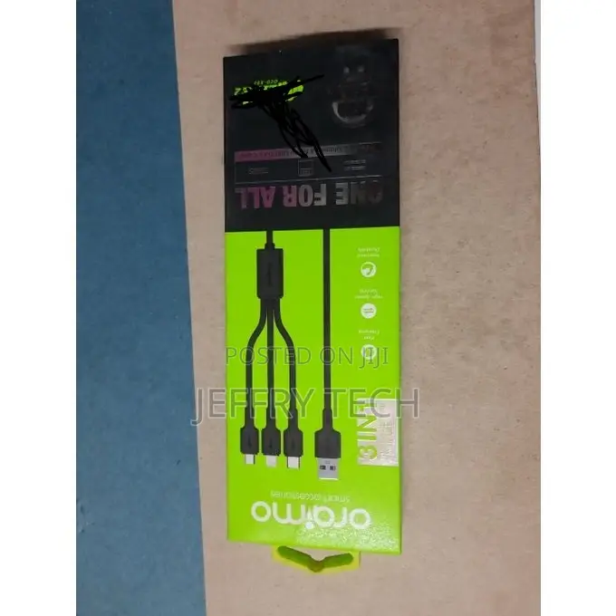 Oraimo 3 in 1 Type-C, Micro iPhone Cable