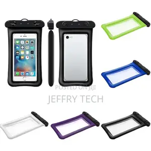 Clear Floating Waterproof Underwater Cell Phone Touch-Black