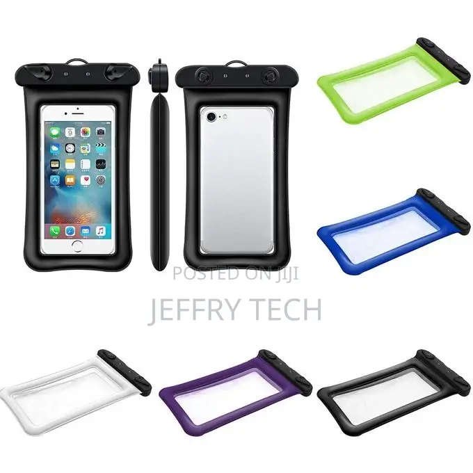 Clear Floating Waterproof Underwater Cell Phone Touch-Black