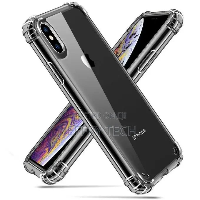 iPhone XS Case, iPhone X Case, Crystal Clear Hard PC Panel