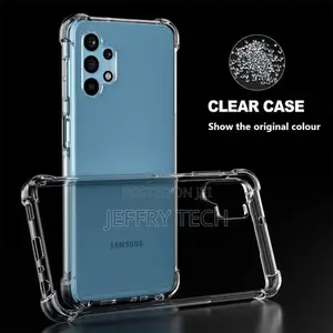 Case for Galaxy A32 5G Case, Transparent Soft TPU Reinforced