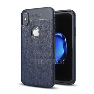 Soft TPU Litchi Leather Case Cover for iPhone X/7/8/7plus/8p
