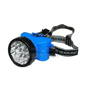 Rechargeable LED Headlamp 12 Leds 1W Headlight Torch Flashli