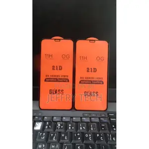 iPhone 11 Full Cover 9D Tempered Glass Screen Protector - Bl