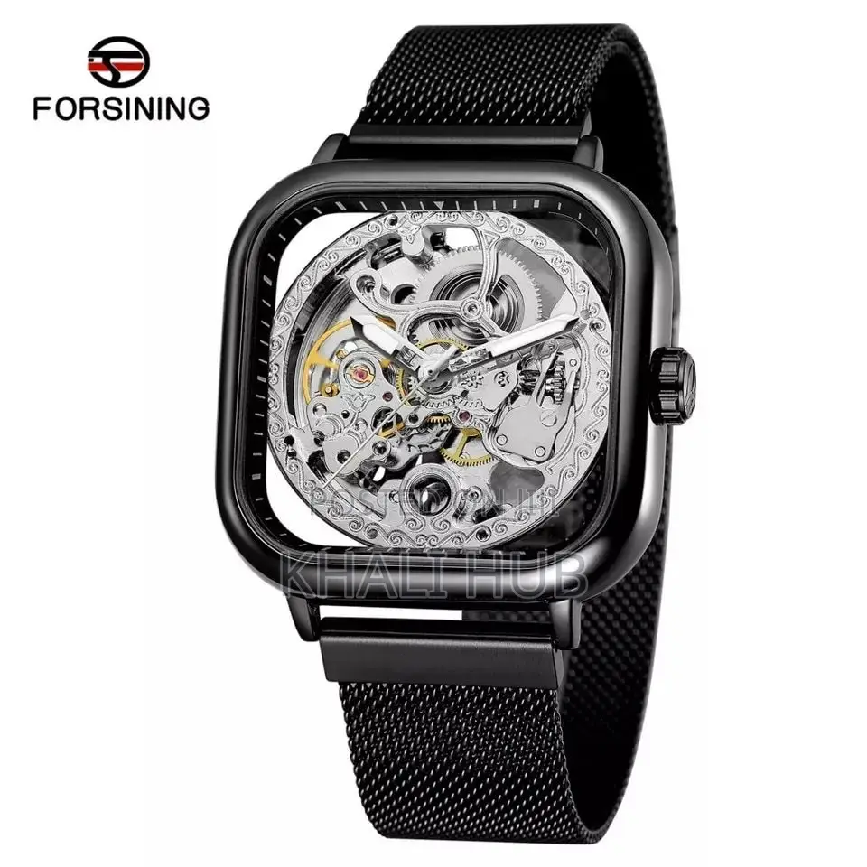 Forsining Mesh Strap Automatic Watch