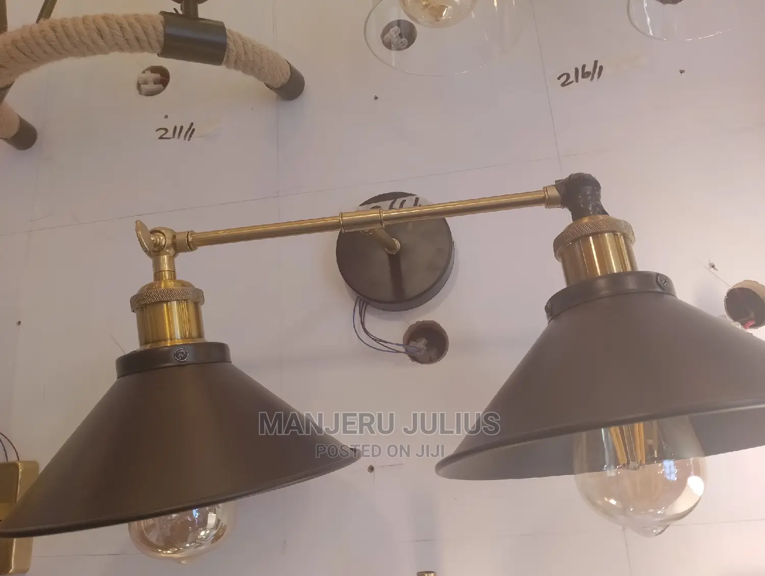 Twin Wall Light