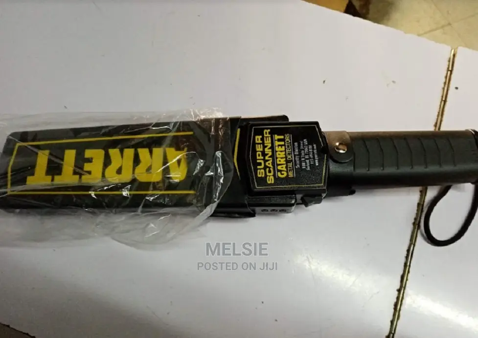 Matchless Garret Super Scanner Hand-Held Metal Detector.