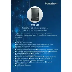 Panatron PXT 632 24-Port Automatic PBX System