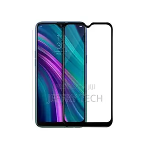 Infinix Hot 8 Glass Screen Protector - Black