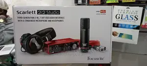 Focusrite Scarlett 2i2 Studio 2x2 USB Audio Interface