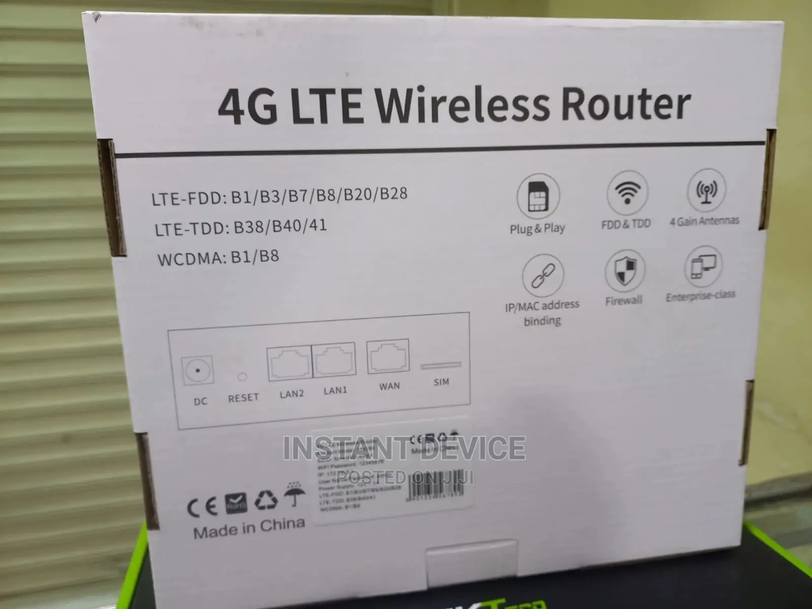 Sailsky Unlocked 4G LTE Wireless SIM Card Router