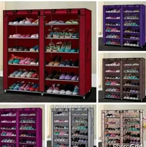 Double Shoe Rack !