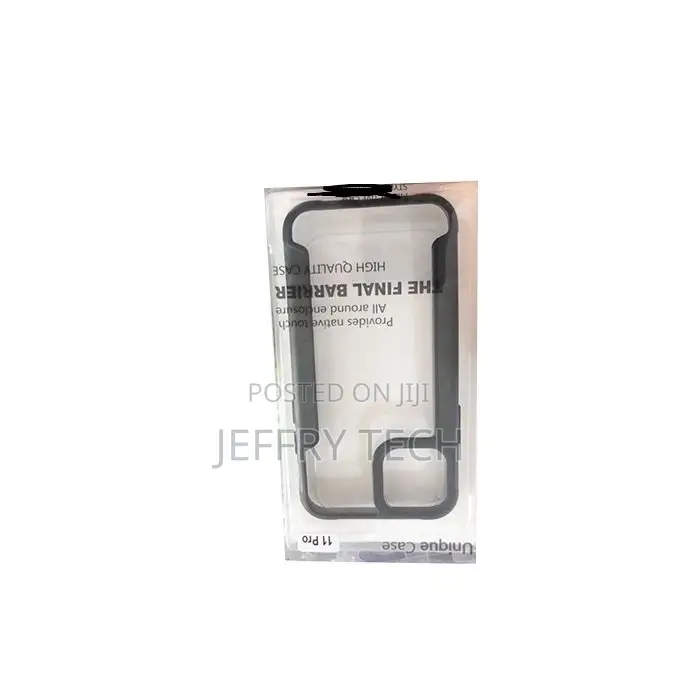 iPhone 11 Pro Transparent Protective Back Case