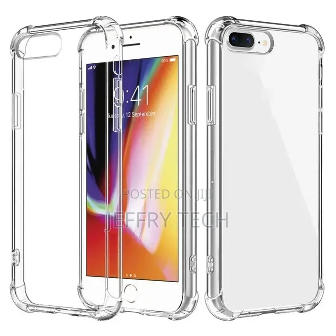 iPhone 7/8 Plus Transparent Back Case