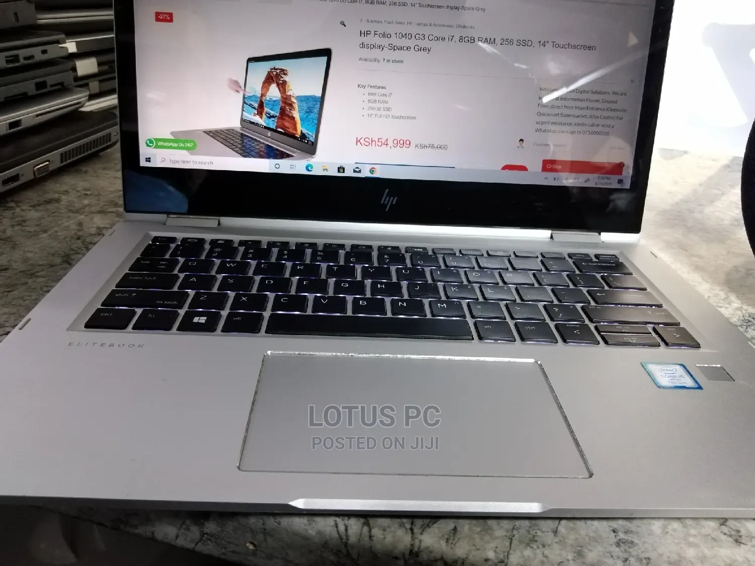 Laptop HP EliteBook X360 1030 G2 8GB Intel Core I5 SSD 256GB